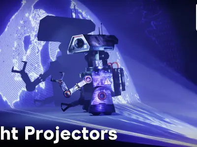 Blender Light Projector Free 3D model