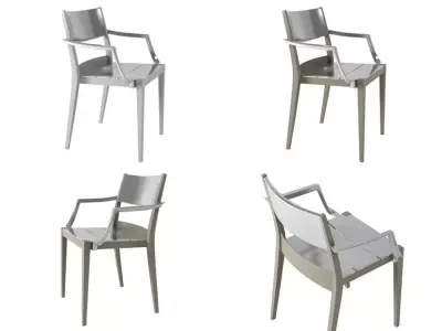 Play armchair plastic 3D model