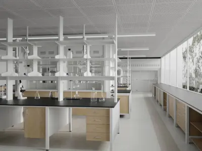 Laboratory Expansion 3D model