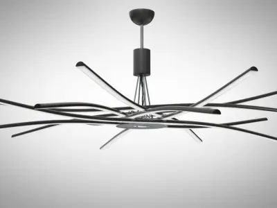 CeilingLight 1 Low-poly 3D model