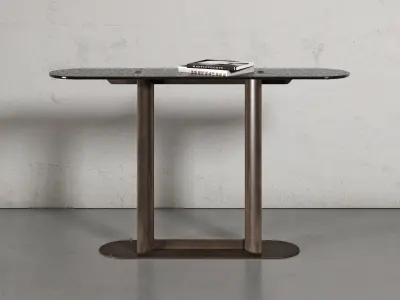 Premiere 5 Console Table 3D model