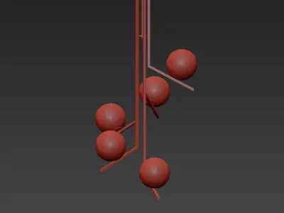 Lampada Dodo S di Riflessi 3D model