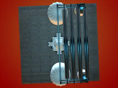 Sci-Fi Structure VI 3D model