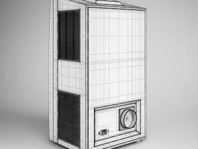 Standing Air Conditioner 07 3D model