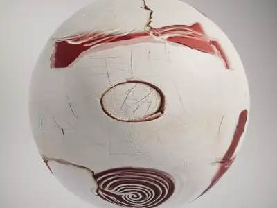 Ceramic Vintage Mosaic HQ PBR Textures Set Texture