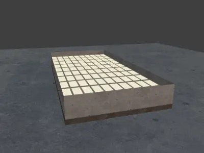 Warehouse Free low-poly 3D model