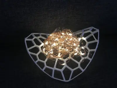 Voronoi Light Pad 3D print model