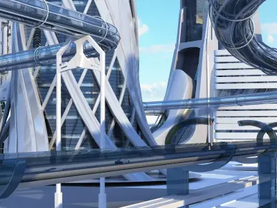 Future City 01 3D model