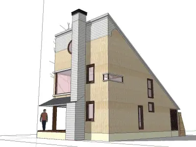 Creative Design-Holiday Cabin-056 3D model
