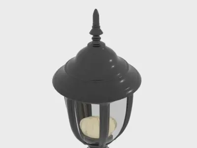 LED Lawn Lamp Garden 3D model
