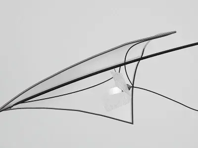 VELA 1 design for glass umbrella 3D model