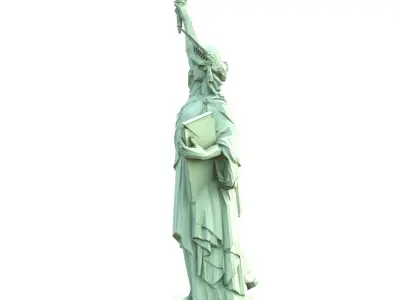 Statue of Liberty 3D model