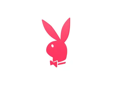 Playboy Logo v1 004 Free low-poly 3D model