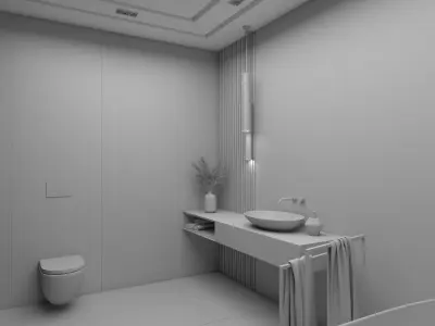 Bathroom Interior 3D model