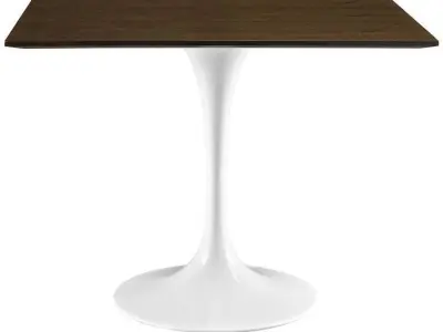 Adreille Pedestal Dining Table 3D model