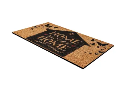 doormat home home Free 3D model