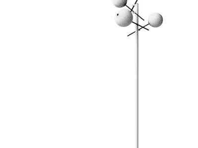 Bolle by Gallotti floor lamp  Radice 3D model