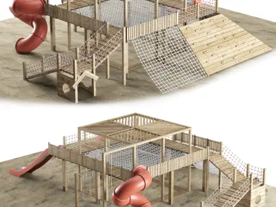 KPG Kids Playground 3D model