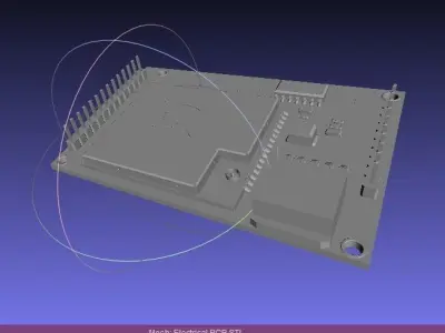 Electrical PCB Free 3D model