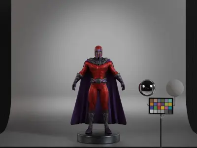 Magneto 3D model