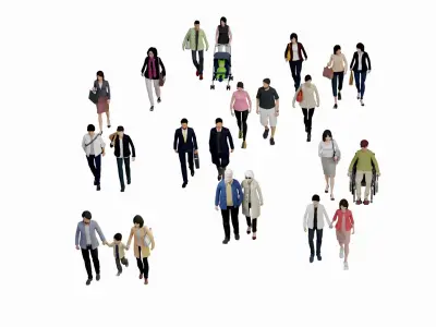  Business People 05Walking 