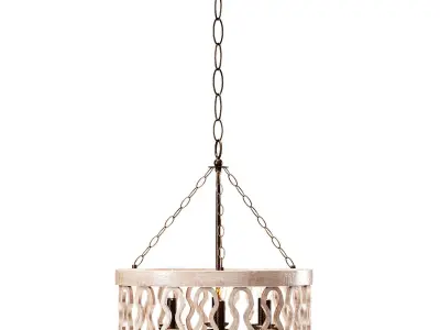 Fenn 3 Chandelier 3D model