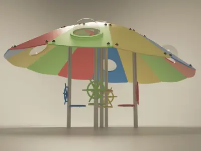 Playground equipment 3D model