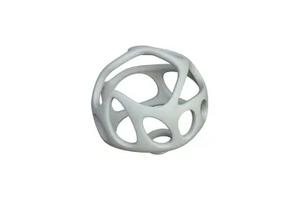 SciFi Cube Object No 35521 Low Poly Shape Texture