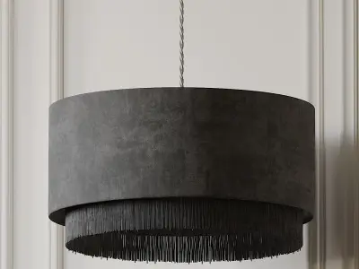 Clarendon Easy Fit Shade Pendant 3D model