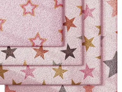 Kids Carpet Set 24 3D model