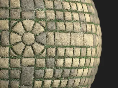 Old roat tile Texture