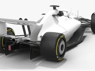  Formula 1 Season 2022 Mockup F1 Race Car Concept 