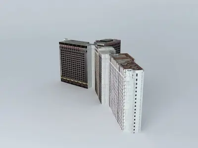 The Sultan Hotel Jakarta 3D model