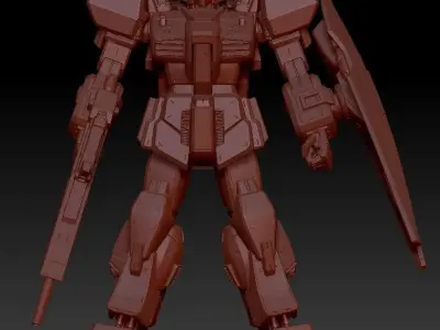 Gundam MK2 RX-178  3D print model