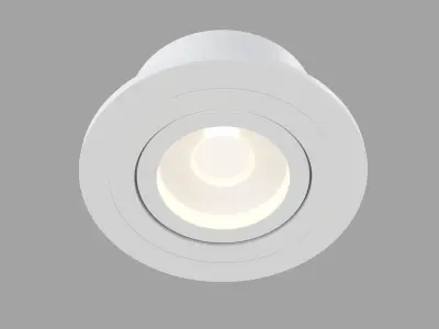 Downlight Atom DL023-2-01W Maytoni Technical Free 3D model