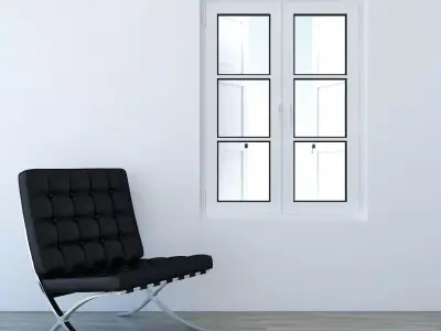 White External Shutters 3D model