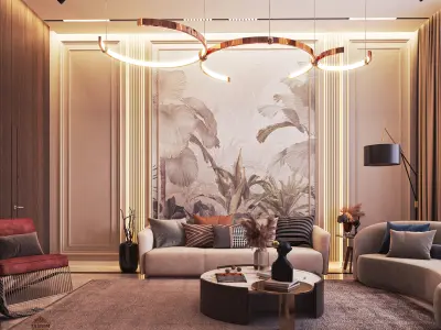 Modern Livingroom 3D model