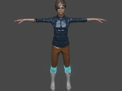 Morping of PPE suit 3D model