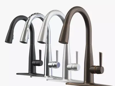 DELTA 9913-DST faucet 3D model