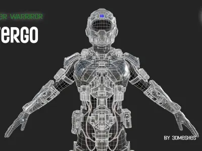 Cyber Warrior - TERGO 3D model