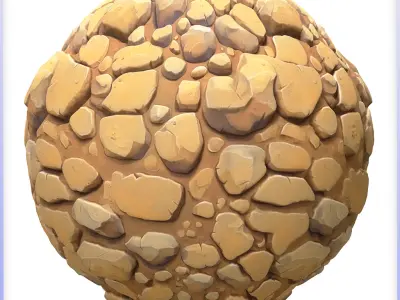 Stylized Ground Seamless Texture Texture 6