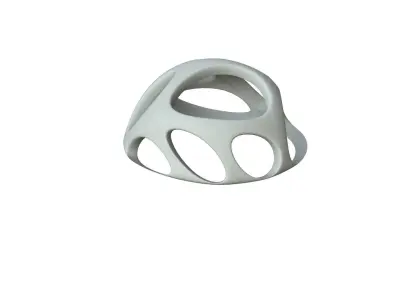 SciFi Cube Object No 57499 Low Poly Shape Low-poly 3D model