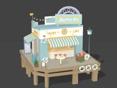 Summer cottage Free 3D model