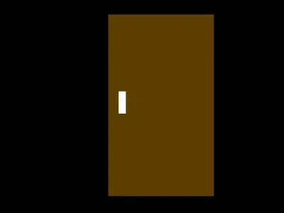 a door Free 3D model