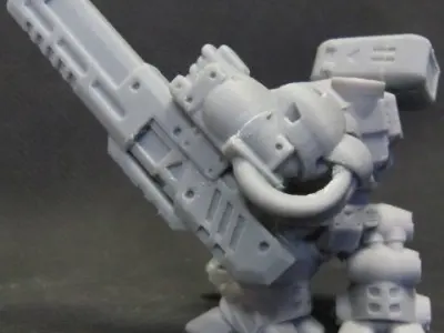 CHIBI-TECH SD - UNDERSLUNG-ENERGY-PLASMA ARM        3D print model