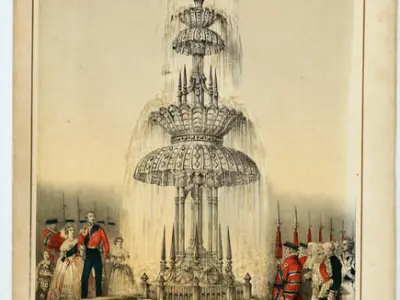 Crystal Fountain 3D model