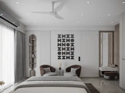 Bedroom interior scene  3D model