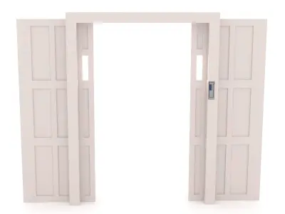 Echo base Control Room Door 1-12 scale Blackseries  3D print model