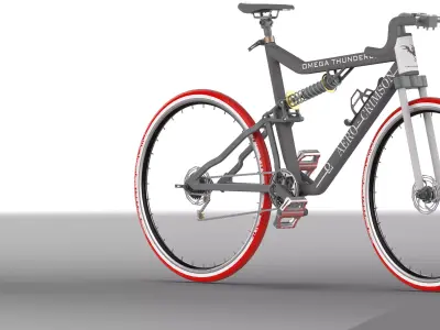 OMEGA BIKE CONCEPT 2021 3D model