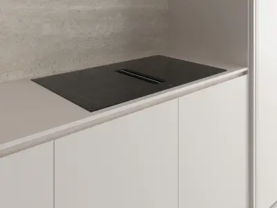 Kitchen set 01b 3D model